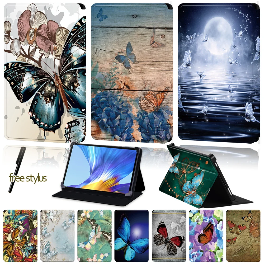 Universal Tablet Case for Huawei MatePad T8/Honor V6/MatePad 10.4"/MatePad 10.8"/MatePad Pro 10.8" Butterfly Print Leather Cover
Universal Tablet Case for Huawei MatePad T8/Honor V6/MatePad 10.4"/MatePad 10.8"/MatePad Pro 10.8" Butterfly Print Leather Cover