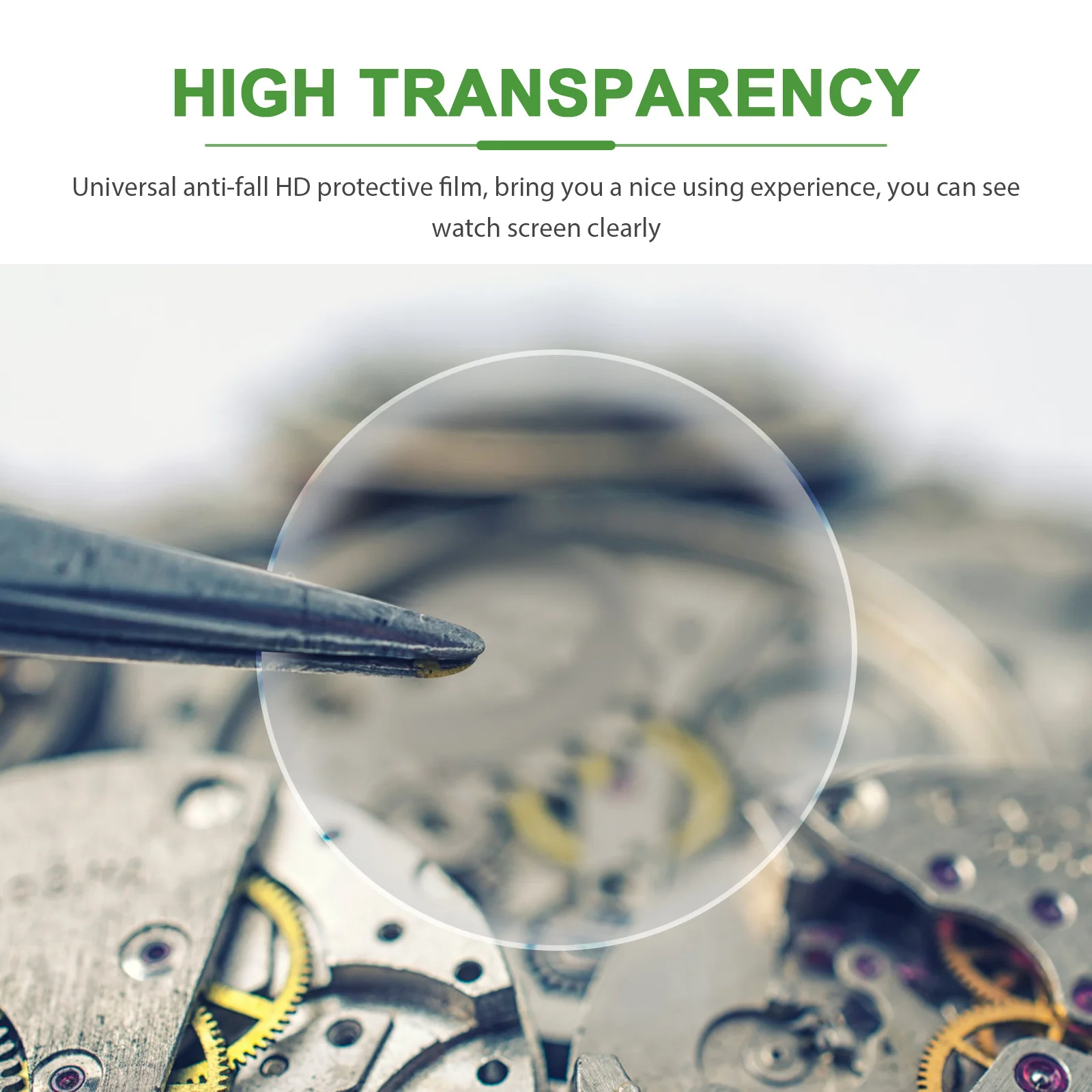 9Pcs Premium Watch Screen Protector Tempered Glass Transparent Anti-Fall Film Professional Grade Protection for All Smartwatches
9Pcs Premium Watch Screen Protector Tempered Glass Transparent Anti-Fall Film Professional Grade Protection for All Smartwatches