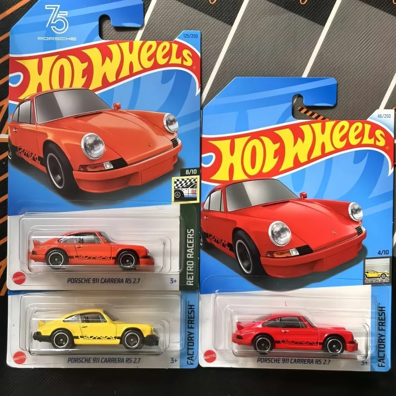 Mattel Toys Hot Wheels Car 1/64 Diecast Red Porsche 911 Carrera Rs 2.7 Vehicle Model For Boys Collectors Birthday Gift Toy
Mattel Toys Hot Wheels Car 1/64 Diecast Red Porsche 911 Carrera Rs 2.7 Vehicle Model For Boys Collectors Birthday Gift Toy