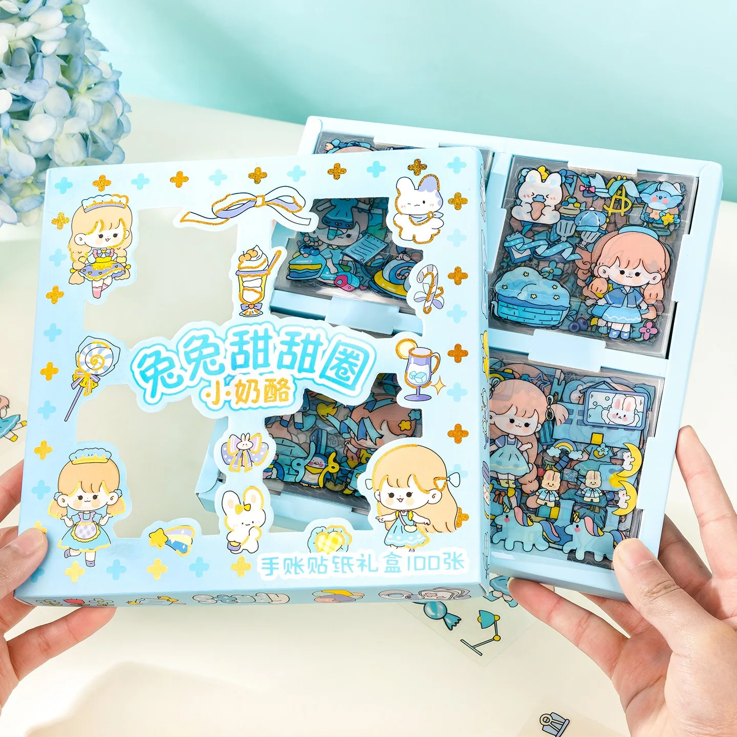Girls DIY Scrapbooking Stickers 100 Sheets Waterproof PET Transparent Cartoon Decals, Cute Kawaii Removable Decor for Journals
Girls DIY Scrapbooking Stickers 100 Sheets Waterproof PET Transparent Cartoon Decals, Cute Kawaii Removable Decor for Journals
