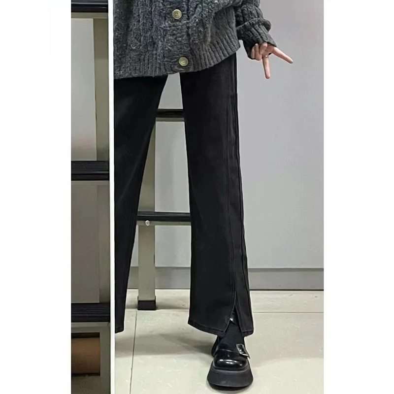 High Waist Loose Fit Straight Leg Denim Jeans Women's Spring Autumn New Style plus Size Flared Slimming Nine Point Wide Leg P...
High Waist Loose Fit Straight Leg Denim Jeans Women's Spring Autumn New Style plus Size Flared Slimming Nine Point Wide Leg P...