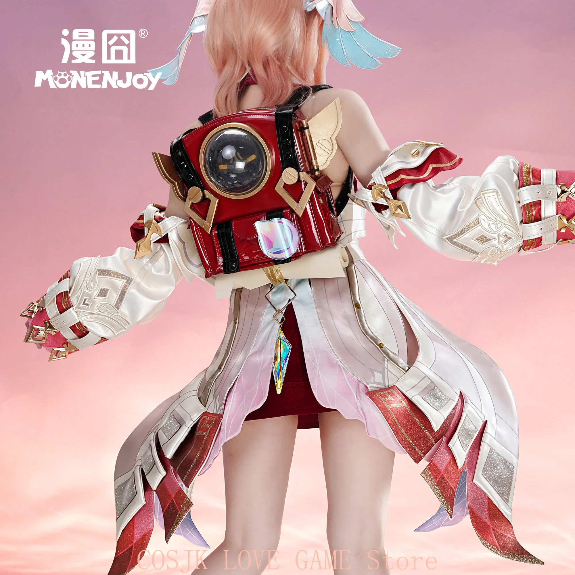Anime Genshin Impact Linnea Cosplay Knapsack Backpack Prop Cartoon Shoulders Bag Laser Badge Comic Props Accessories Halloween
Anime Genshin Impact Linnea Cosplay Knapsack Backpack Prop Cartoon Shoulders Bag Laser Badge Comic Props Accessories Halloween