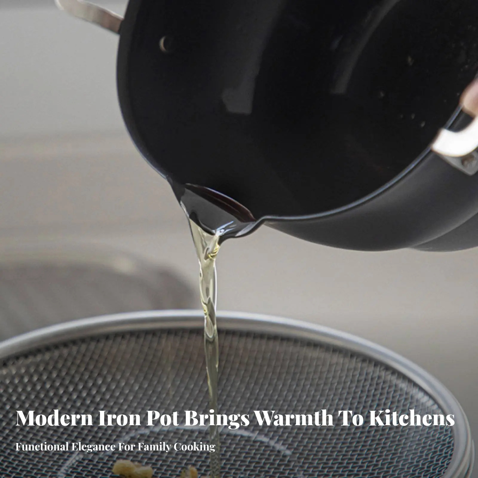 Japanese Battered Fryer Oil-Saving Design Battered Frying Pot Japanese Deep Fryer Spatter-Resistant Kitchen Cookware Non-Stick
Japanese Battered Fryer Oil-Saving Design Battered Frying Pot Japanese Deep Fryer Spatter-Resistant Kitchen Cookware Non-Stick