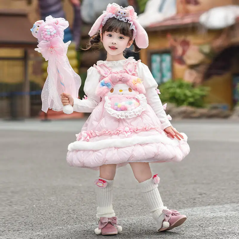 Girl Melody Lolita Princess Skirt Winter New Children's Kawaii Cartoon Flower Bud Skirt Birthday Dress Skirt Cotton Jacket
Girl Melody Lolita Princess Skirt Winter New Children's Kawaii Cartoon Flower Bud Skirt Birthday Dress Skirt Cotton Jacket
