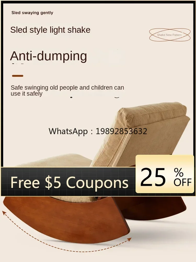 AB Yhl Retro Couch Single Rocking Chair Living Room Leisure Recliner Ancient Rocking Chair Lazy Couch
AB Yhl Retro Couch Single Rocking Chair Living Room Leisure Recliner Ancient Rocking Chair Lazy Couch