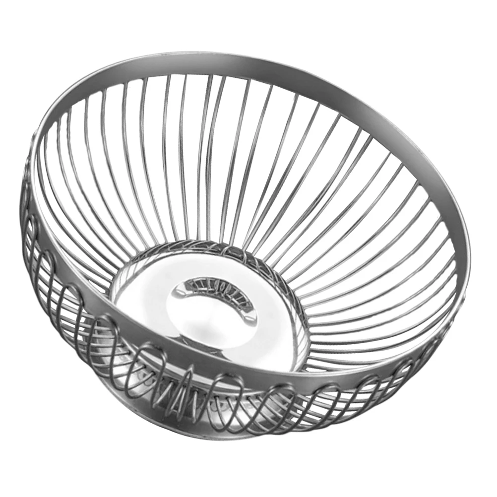 Stainless Steel Fruit Basket Large Capacity Wire Vegetable Bowl Drainage Design Modern Kitchen Countertop Storage Decorative
Stainless Steel Fruit Basket Large Capacity Wire Vegetable Bowl Drainage Design Modern Kitchen Countertop Storage Decorative