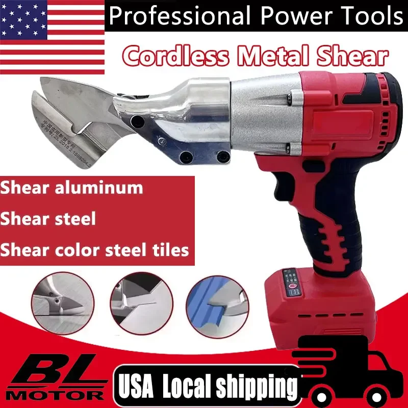 New 400W Cordless Metal Shear 320N.m Brushless Electric Iron Scissor 2 Speed with LED Light For Milwaukee 18V Battery
New 400W Cordless Metal Shear 320N.m Brushless Electric Iron Scissor 2 Speed with LED Light For Milwaukee 18V Battery