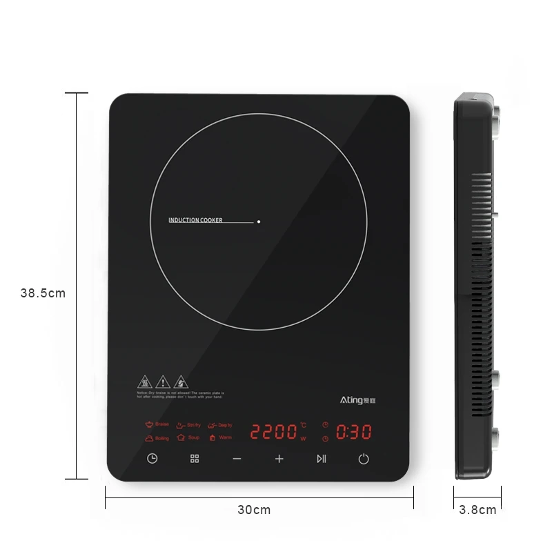Factory Price 2000w Hot Plate Single burner Infrared Cooker Smart Portable Electric Stove
Factory Price 2000w Hot Plate Single burner Infrared Cooker Smart Portable Electric Stove