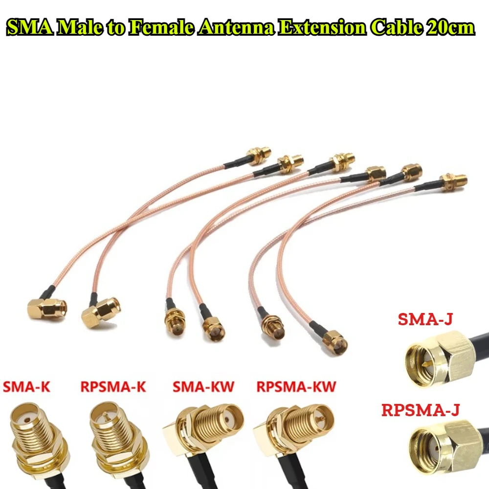 SMA Antenna Extension Cable Male to Female Inner Screw Inner Hole to Outer Screw Inner Needle RG178 Adapter Cable Connector
SMA Antenna Extension Cable Male to Female Inner Screw Inner Hole to Outer Screw Inner Needle RG178 Adapter Cable Connector
