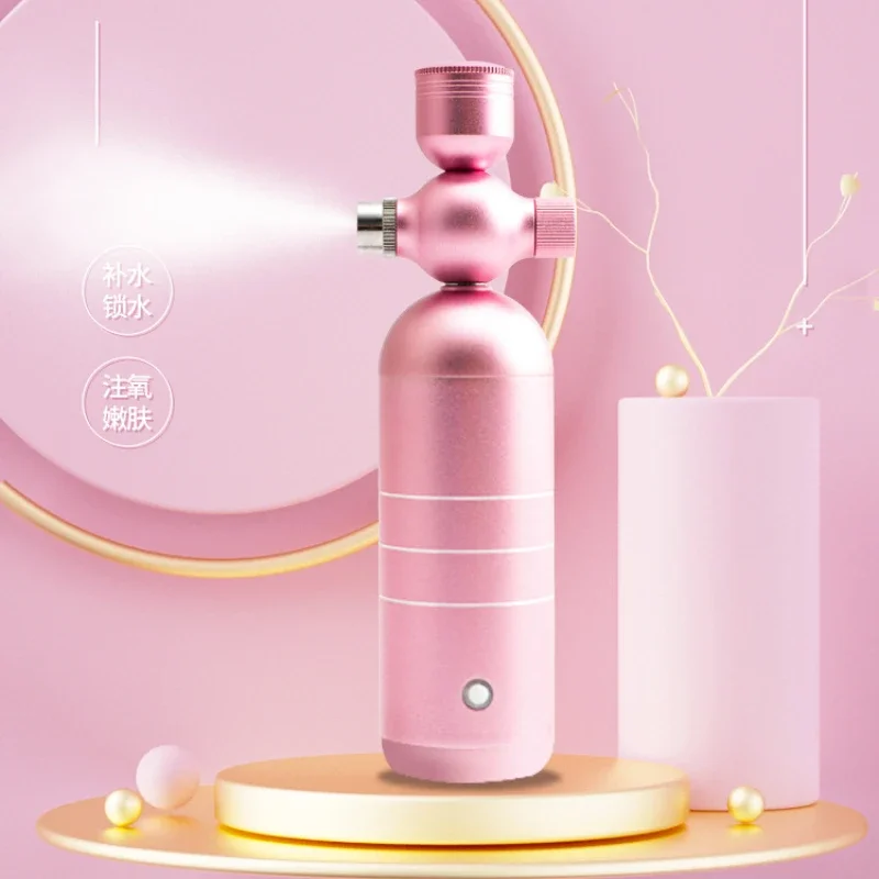 High Pressure Red Blue Light Oxygen Injection Instrument Household Essence Introduction Cold Spray Facial Water Replenisher
High Pressure Red Blue Light Oxygen Injection Instrument Household Essence Introduction Cold Spray Facial Water Replenisher