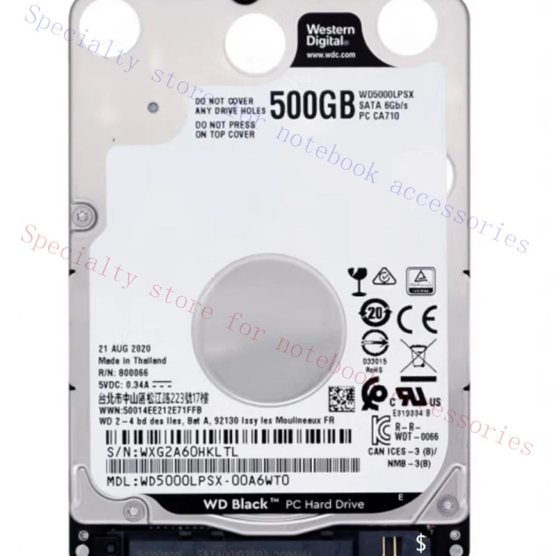R+ For WD 500GB WD5000LPSX 7200RPM SATA3 6.0Gb/s 2.5" Laptop HDD Hard Disk Drive
R+ For WD 500GB WD5000LPSX 7200RPM SATA3 6.0Gb/s 2.5" Laptop HDD Hard Disk Drive