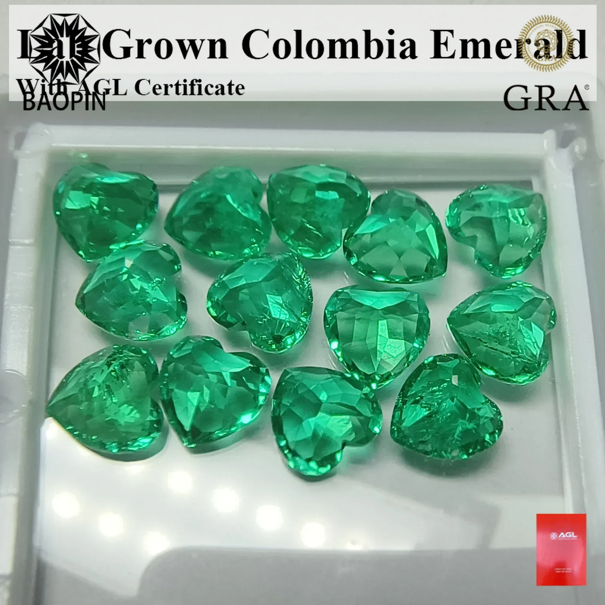 Lab Grown Colombia Emeralds Loose Stone Hand-cut Heart Shapee Hydrothermal Gemstone for Jewelry Making Selectable Certificat
Lab Grown Colombia Emeralds Loose Stone Hand-cut Heart Shapee Hydrothermal Gemstone for Jewelry Making Selectable Certificat