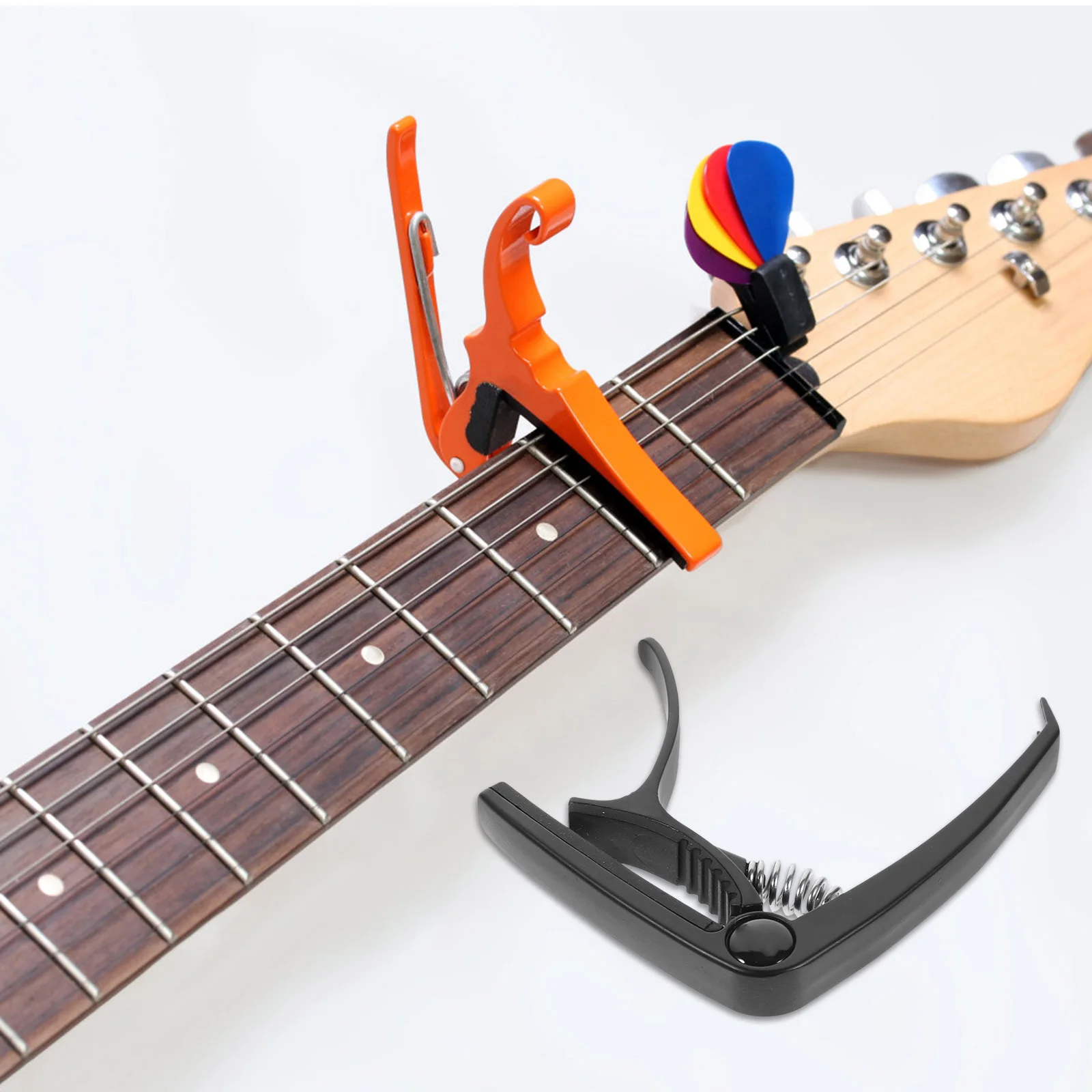 1Pc Simple Sandhi Clip Zinc Alloy Guitar Accessory Lightweight Practical Quick Releasing
1Pc Simple Sandhi Clip Zinc Alloy Guitar Accessory Lightweight Practical Quick Releasing