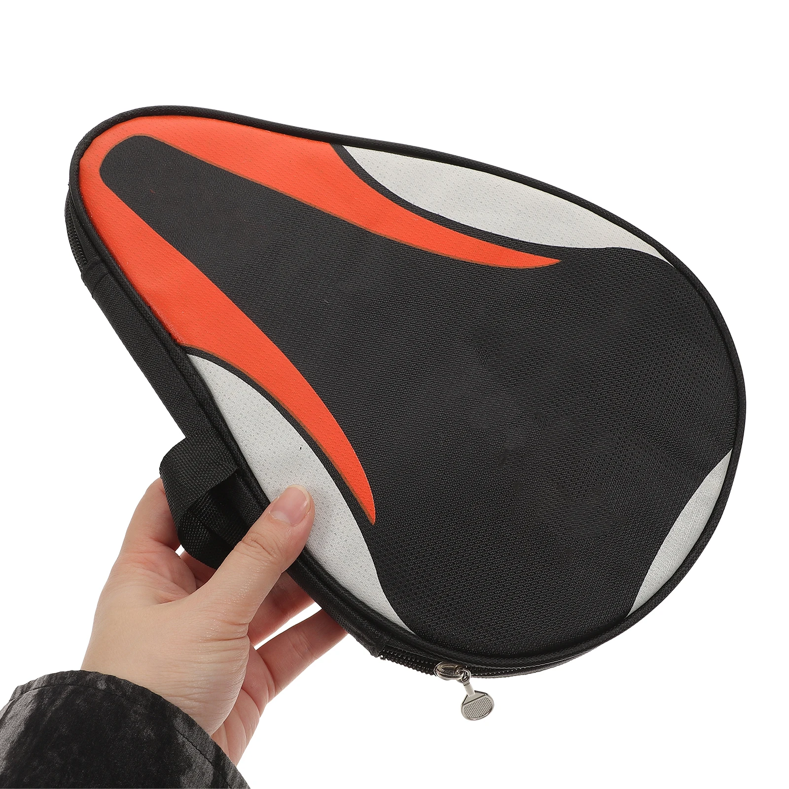 Table Tennis Racket Bag Waterproof Oxford Fabric Portable Bat Case Hand Grip Two Side Pips in Rubber Zip Closure External
Table Tennis Racket Bag Waterproof Oxford Fabric Portable Bat Case Hand Grip Two Side Pips in Rubber Zip Closure External