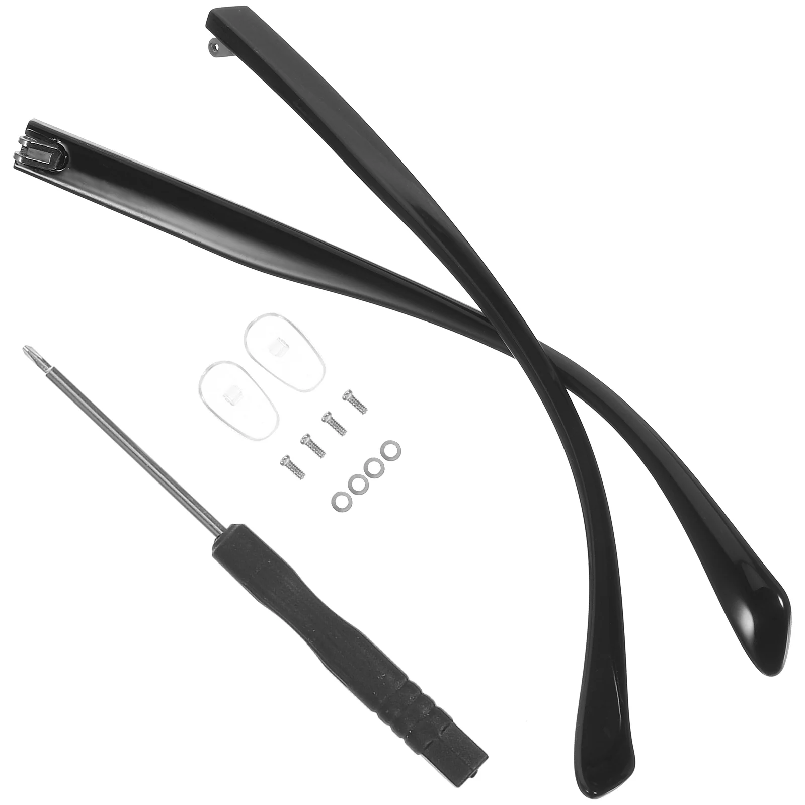 Eyeglass Replacement Arm Legs Double Teeth Glasses Accessories Smart Universal Temple Black Metal
Eyeglass Replacement Arm Legs Double Teeth Glasses Accessories Smart Universal Temple Black Metal