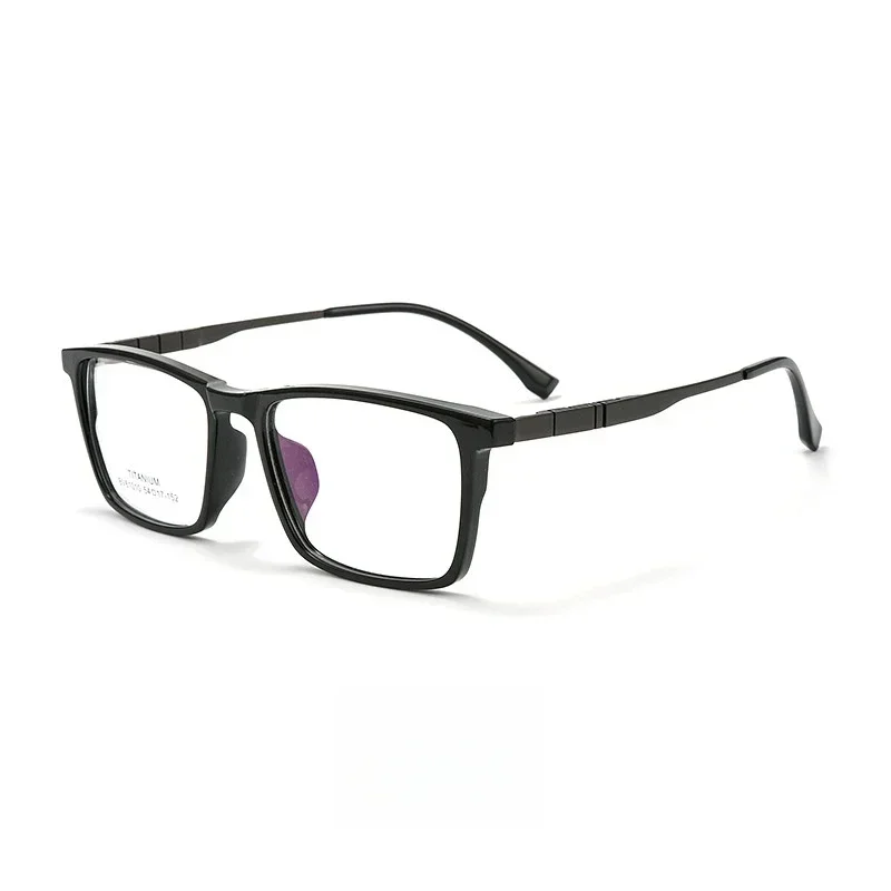 Square Fashion Optical Prescription Eyewear Luxury TR90 Pure Titanium Men's Eyeglasses Business Frame BV61010Y Custom Lenses
Square Fashion Optical Prescription Eyewear Luxury TR90 Pure Titanium Men's Eyeglasses Business Frame BV61010Y Custom Lenses