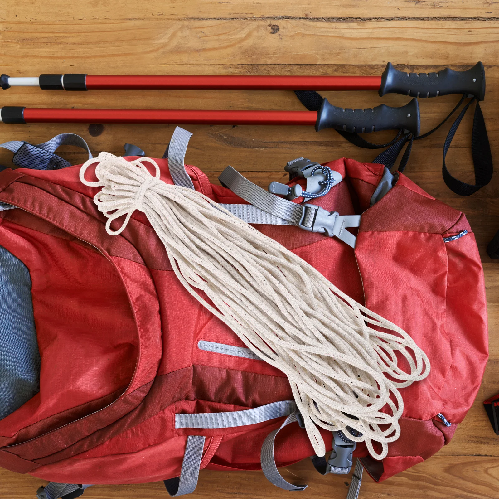 25 M Hand Woven Cotton Rope White Braided Cord For Tent Flagpole Camping Outdoor Use Self Absorbing Core Tarp Tie Down Ropes
25 M Hand Woven Cotton Rope White Braided Cord For Tent Flagpole Camping Outdoor Use Self Absorbing Core Tarp Tie Down Ropes