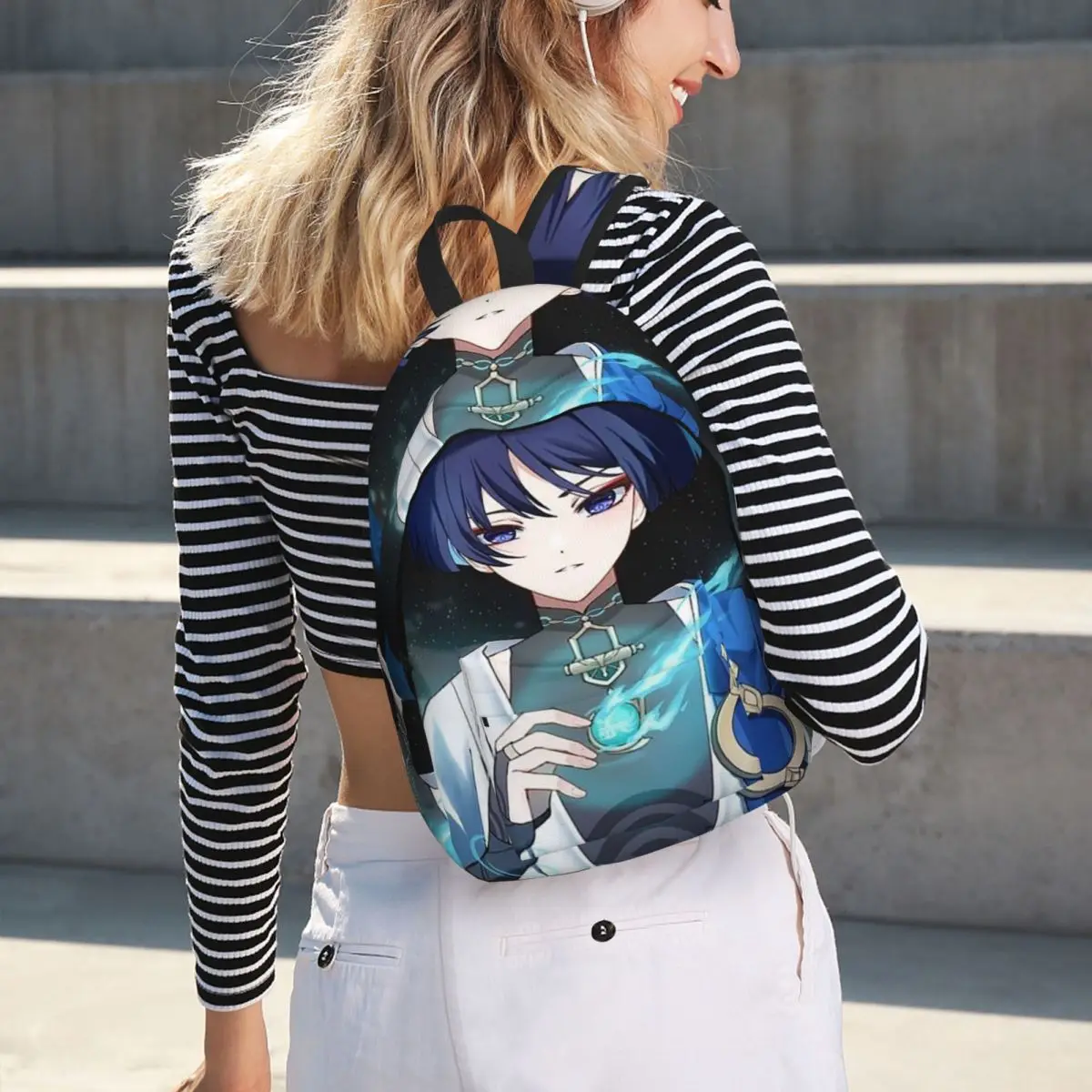 Scaramouche And Wanderer Game Student Backpack School Bag Hiking Travel Daypack for Men Women Bookbag Shoulder Bags
Scaramouche And Wanderer Game Student Backpack School Bag Hiking Travel Daypack for Men Women Bookbag Shoulder Bags