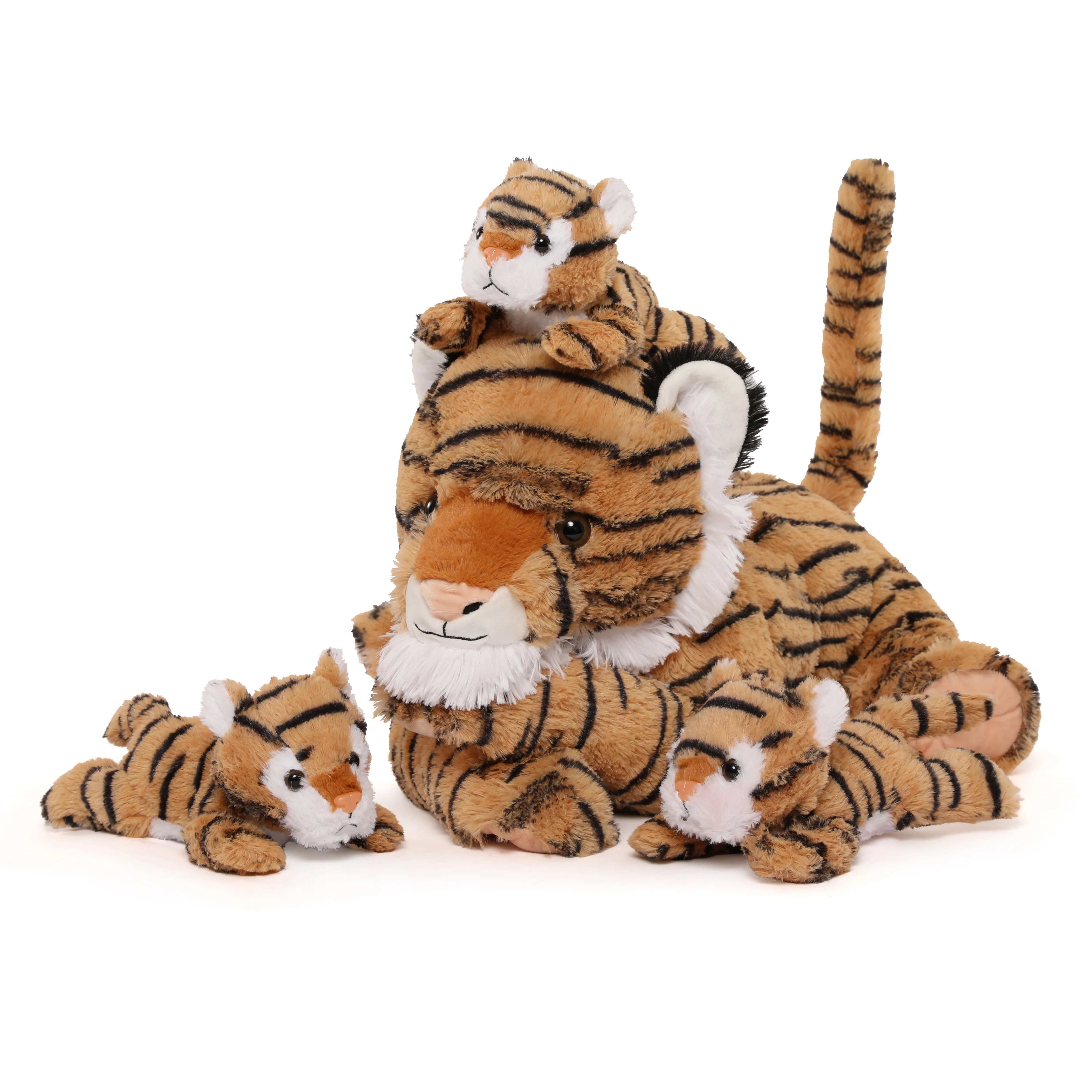 MorisMos Tiger Plush Toys - Soft Stuffed Tiger Mommy & Babies Set, Large Size, 20in
MorisMos Tiger Plush Toys - Soft Stuffed Tiger Mommy & Babies Set, Large Size, 20in