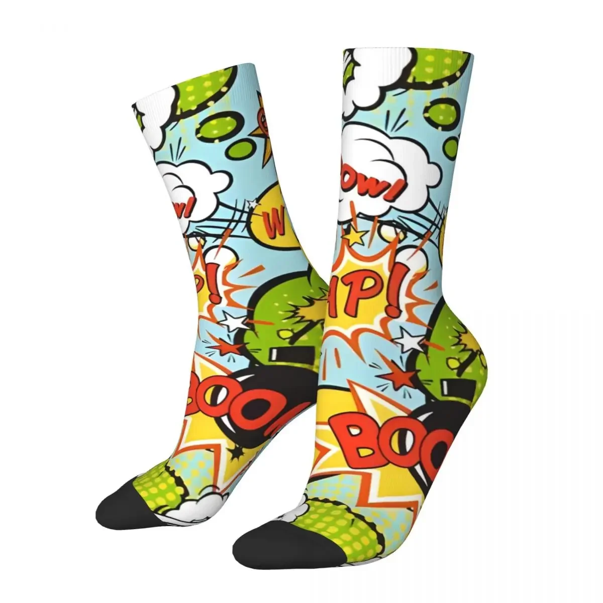 Hip Hop Vintage Trule Pop Art Explosive Comics Crazy Socks for Men Women Unisex Street Style Printed Happy Crew Sock Gift
Hip Hop Vintage Trule Pop Art Explosive Comics Crazy Socks for Men Women Unisex Street Style Printed Happy Crew Sock Gift