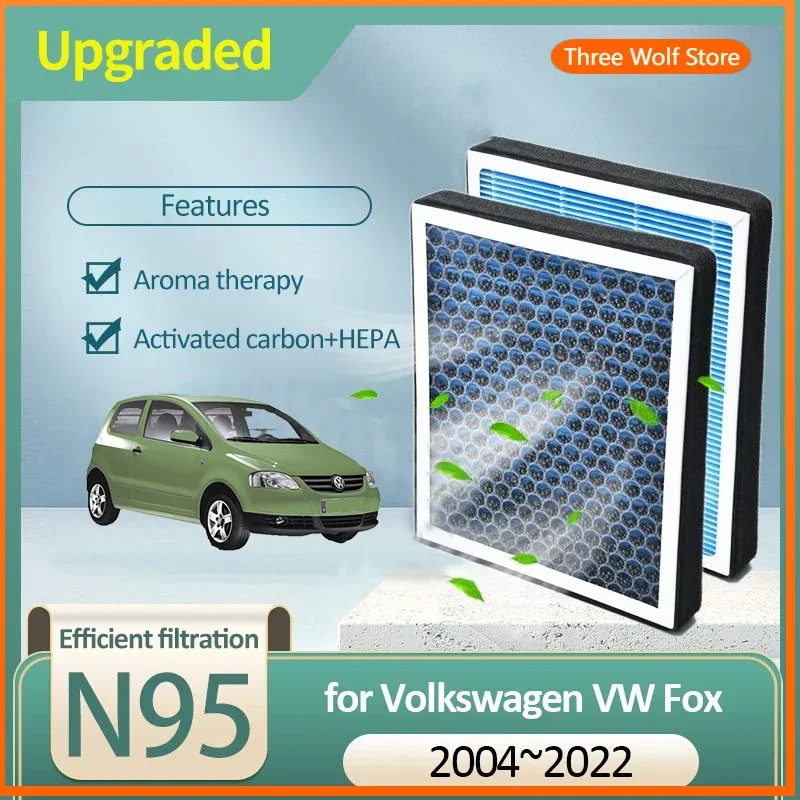 Activated Carbon Air Filter for Volkswagen VW Fox Lupo SpaceFox CrossFox SpaceCross SportVan Urban Fox 2004~2022 6R0819653 Auto
Activated Carbon Air Filter for Volkswagen VW Fox Lupo SpaceFox CrossFox SpaceCross SportVan Urban Fox 2004~2022 6R0819653 Auto