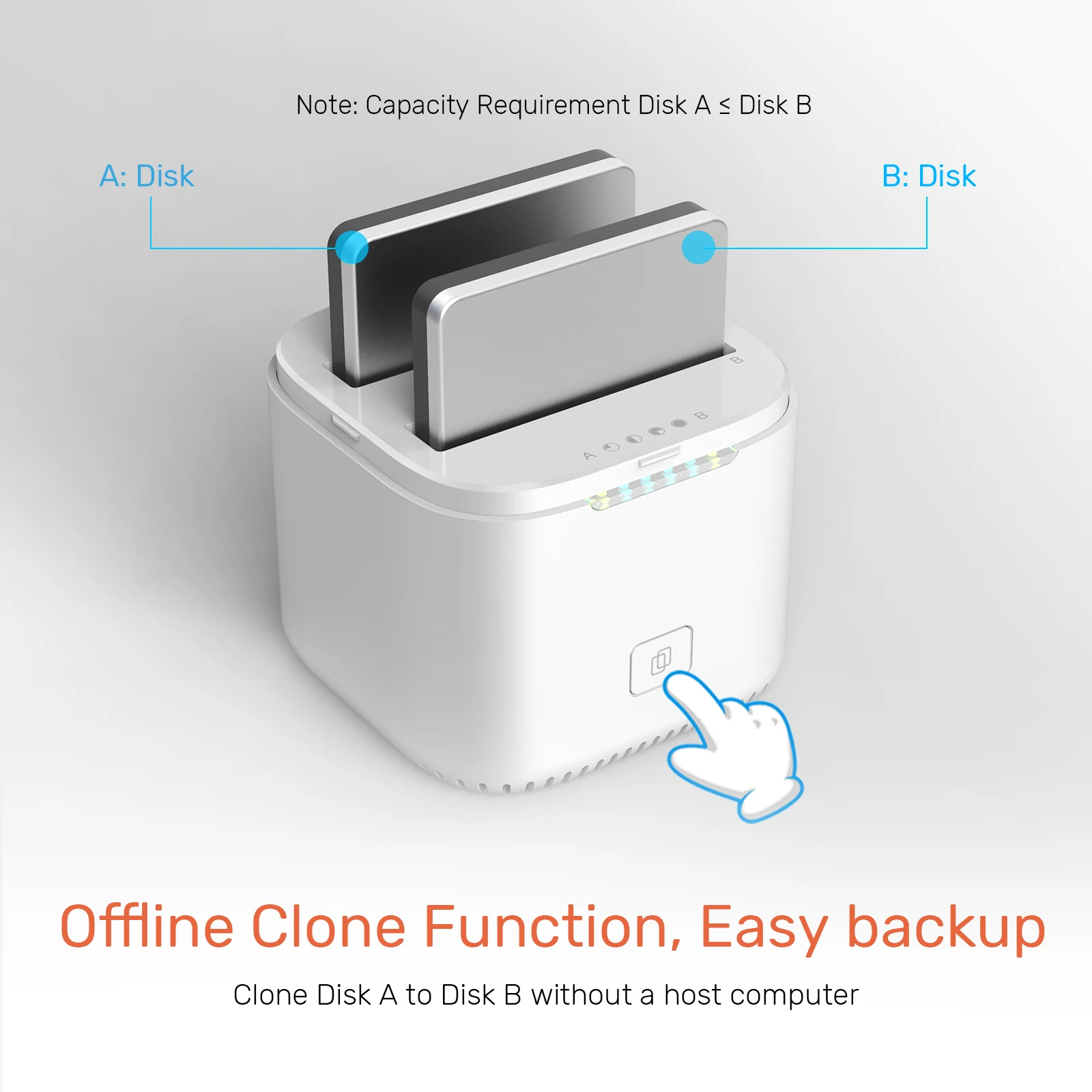 USB-C Dual Bay 2,5-дюймовый HDD SSD Жесткий диск Корпус SATA Док-станция с автономным клоном 5 Гбит/с Быстрая передача данных для MacBook Air Pro
USB-C Dual Bay 2,5-дюймовый HDD SSD Жесткий диск Корпус SATA Док-станция с автономным клоном 5 Гбит/с Быстрая передача данных для MacBook Air Pro