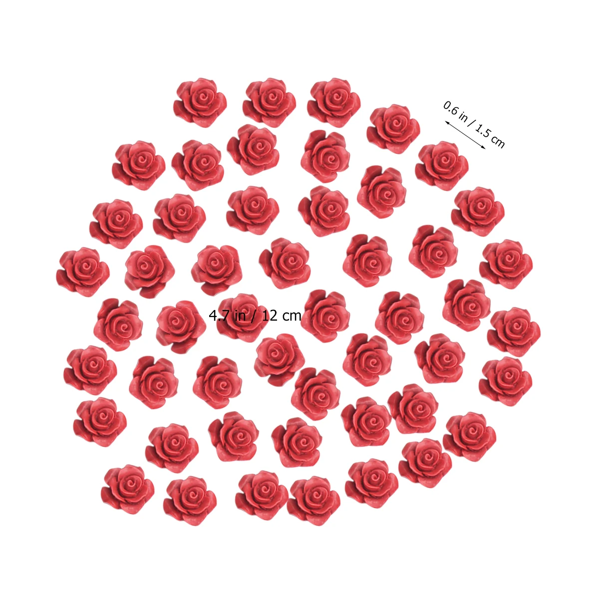 50pcs Decor Diy Jewelry Making Accessories 15Mm Loose Craft Beads For Bracelets Earrings Necklace Homemade Ornaments
50pcs Decor Diy Jewelry Making Accessories 15Mm Loose Craft Beads For Bracelets Earrings Necklace Homemade Ornaments