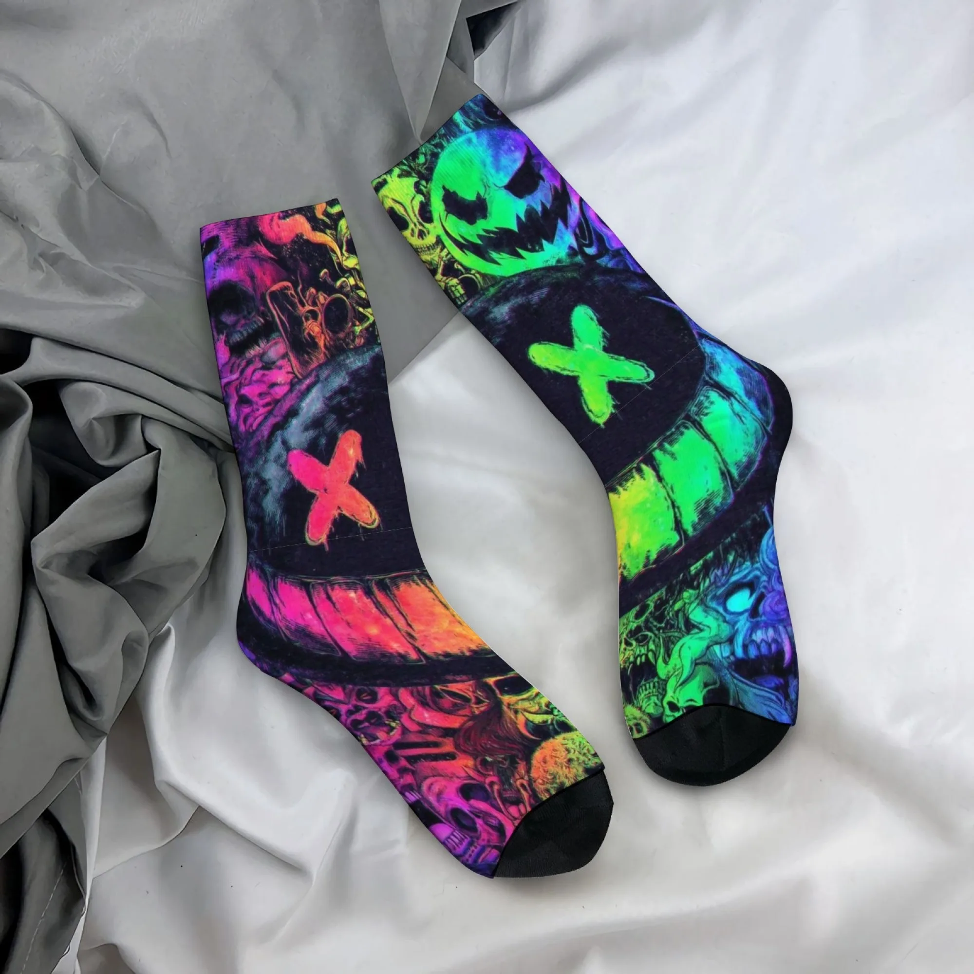 Rainbow Devil Street Hip-Hop Socks Novelty Funny Men's Socks Retro Style Casual Fashion Socks Breathable Anti-Slip Sports Socks
Rainbow Devil Street Hip-Hop Socks Novelty Funny Men's Socks Retro Style Casual Fashion Socks Breathable Anti-Slip Sports Socks