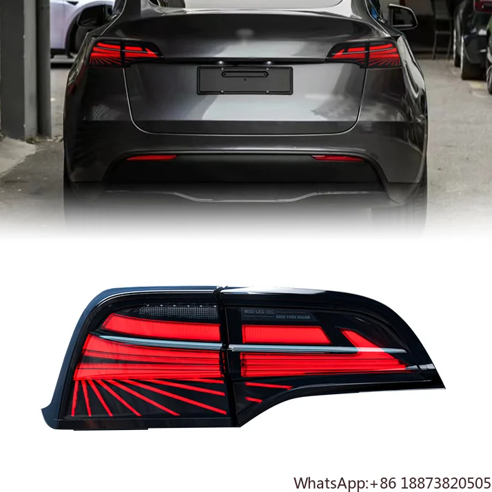 New product LED modified taillight for Tesla model3 modelY car taillight assembly 2017-UP
New product LED modified taillight for Tesla model3 modelY car taillight assembly 2017-UP