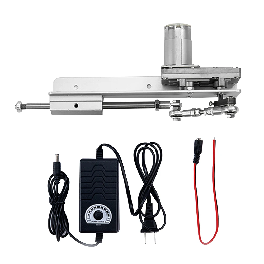 DC 24V Reciprocating Linear Actuator Telescopic Rocker Arm Actuator Stroke 3-15CM Electric Motor Kit Speed Regulation Adapter
DC 24V Reciprocating Linear Actuator Telescopic Rocker Arm Actuator Stroke 3-15CM Electric Motor Kit Speed Regulation Adapter