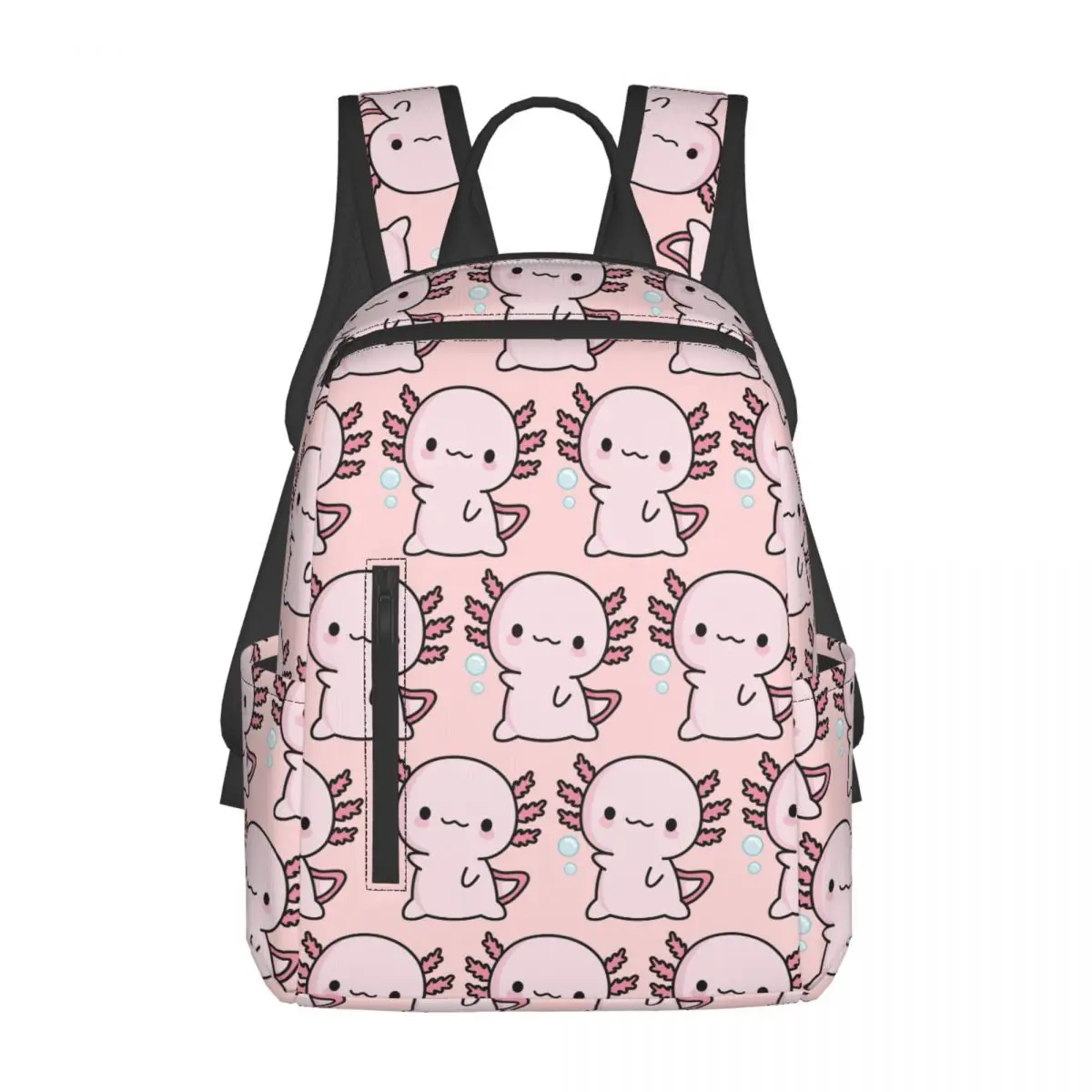 Cute Axolotl Salute Backpack Daypack Large Capacity Children BookBag School Bag Shoulder Bags for Men Women
Cute Axolotl Salute Backpack Daypack Large Capacity Children BookBag School Bag Shoulder Bags for Men Women