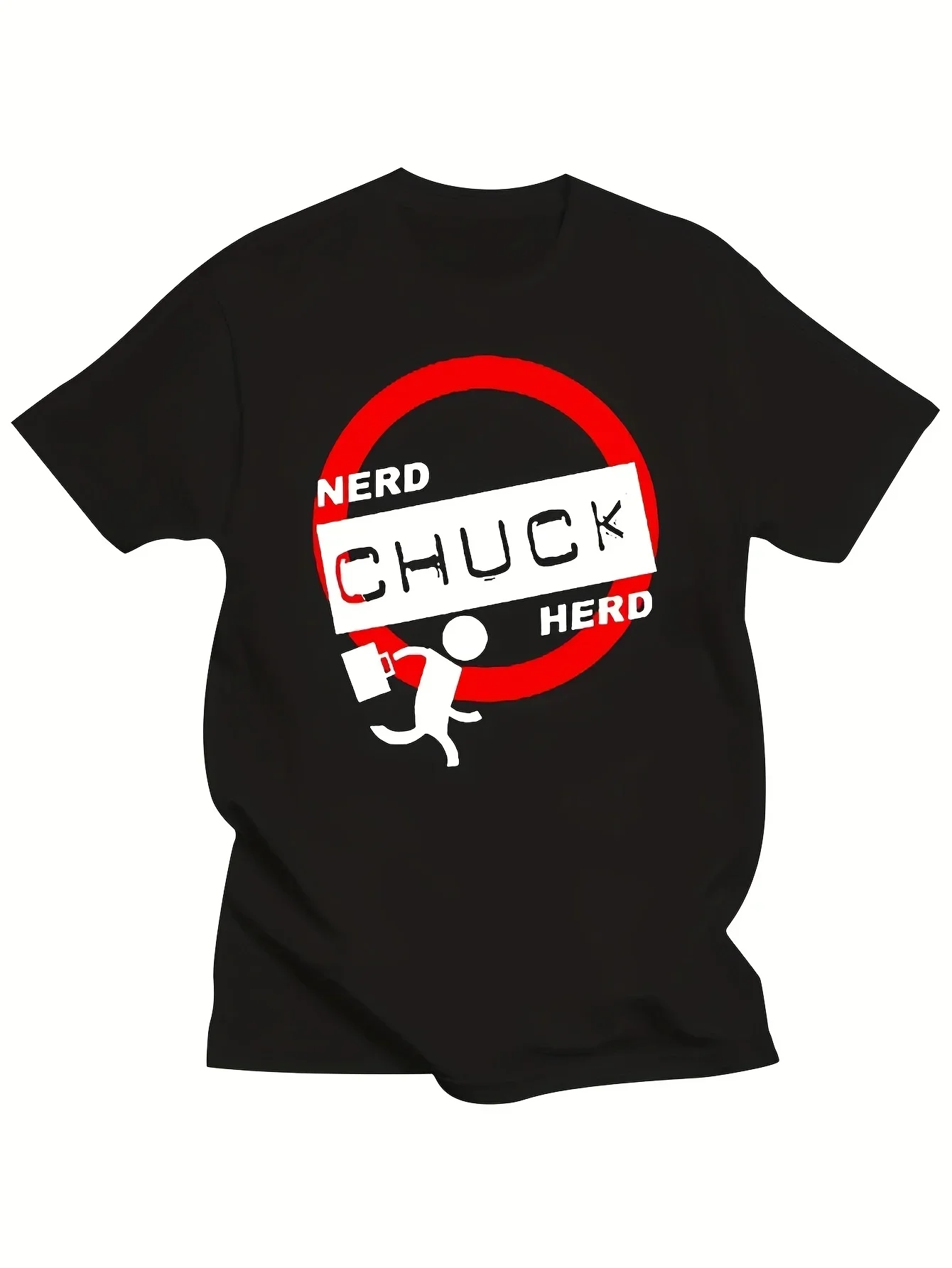 Футболка с логотипом Chuck Nerd Herd, размер S-3XL, футбольные рубашки 2025, мужские топы, футболка большого размера, мужская забавная мужская футболка
Футболка с логотипом Chuck Nerd Herd, размер S-3XL, футбольные рубашки 2025, мужские топы, футболка большого размера, мужская забавная мужская футболка