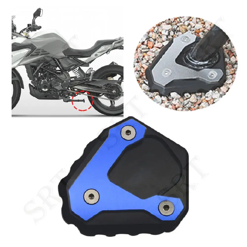 Fit For BMW G310 GS ABS G310GS 2017-2020 Motorcycle Accessories Kickstand Widening Base Support bracket Extended Plate
Fit For BMW G310 GS ABS G310GS 2017-2020 Motorcycle Accessories Kickstand Widening Base Support bracket Extended Plate