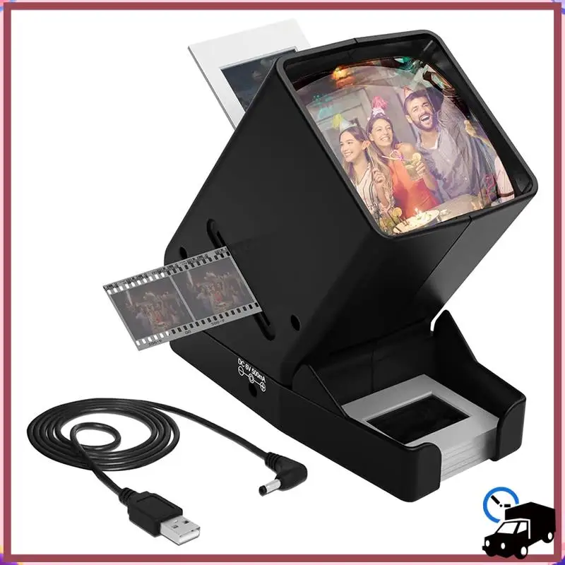 Efficient 35Mm Slide & Film Viewer-Slide Viewer With 3X Magnification And LED-Lighted Viewing For 35Mm Slides And Film Negatives
Efficient 35Mm Slide & Film Viewer-Slide Viewer With 3X Magnification And LED-Lighted Viewing For 35Mm Slides And Film Negatives