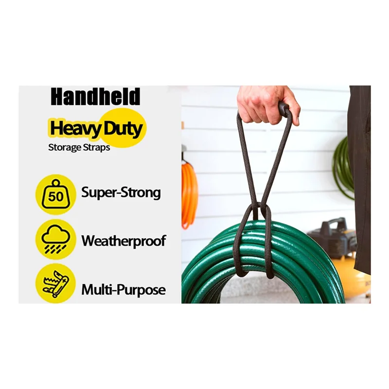 ABPR-5Pcs Storage Strap Heavy-Duty Hook And Loop Cord Carrying Strap,And Organizer With Handle For Pool Garden Hoses Cables
ABPR-5Pcs Storage Strap Heavy-Duty Hook And Loop Cord Carrying Strap,And Organizer With Handle For Pool Garden Hoses Cables