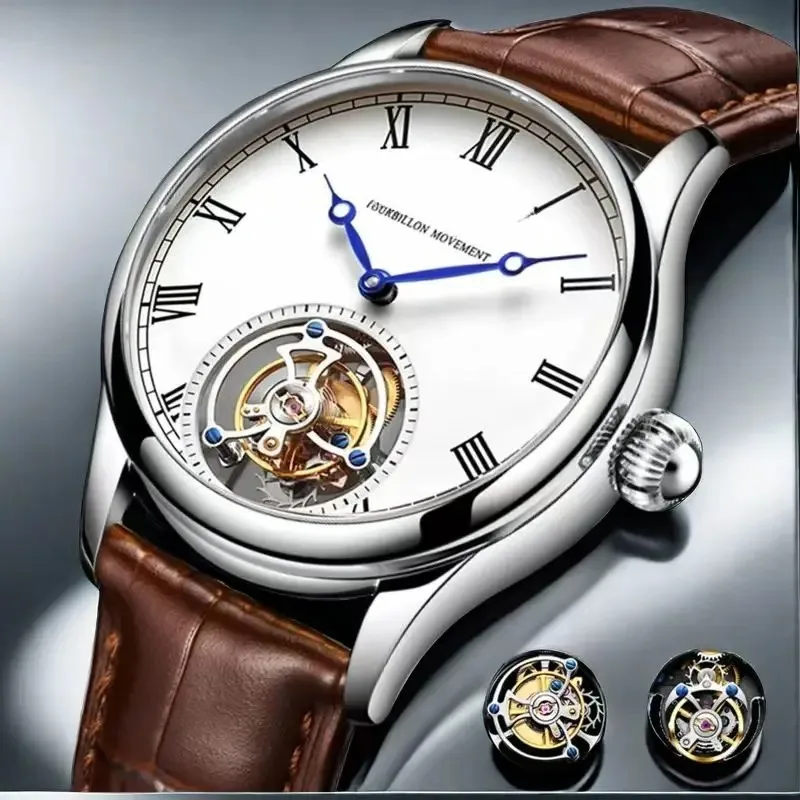 Real Flying Tourbillon Movement Mechanical Watches Watch for Men Skeleton Tourbillon Watch Sapphire Official Store 
Real Flying Tourbillon Movement Mechanical Watches Watch for Men Skeleton Tourbillon Watch Sapphire Official Store