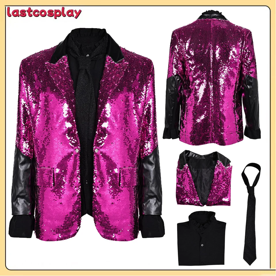 Movie Fantasia Rite Cosplay Here Rite Now Costume Men Concert Shirt Coat Necktie Outfits Halloween Carnival Roleplay Disguise
Movie Fantasia Rite Cosplay Here Rite Now Costume Men Concert Shirt Coat Necktie Outfits Halloween Carnival Roleplay Disguise