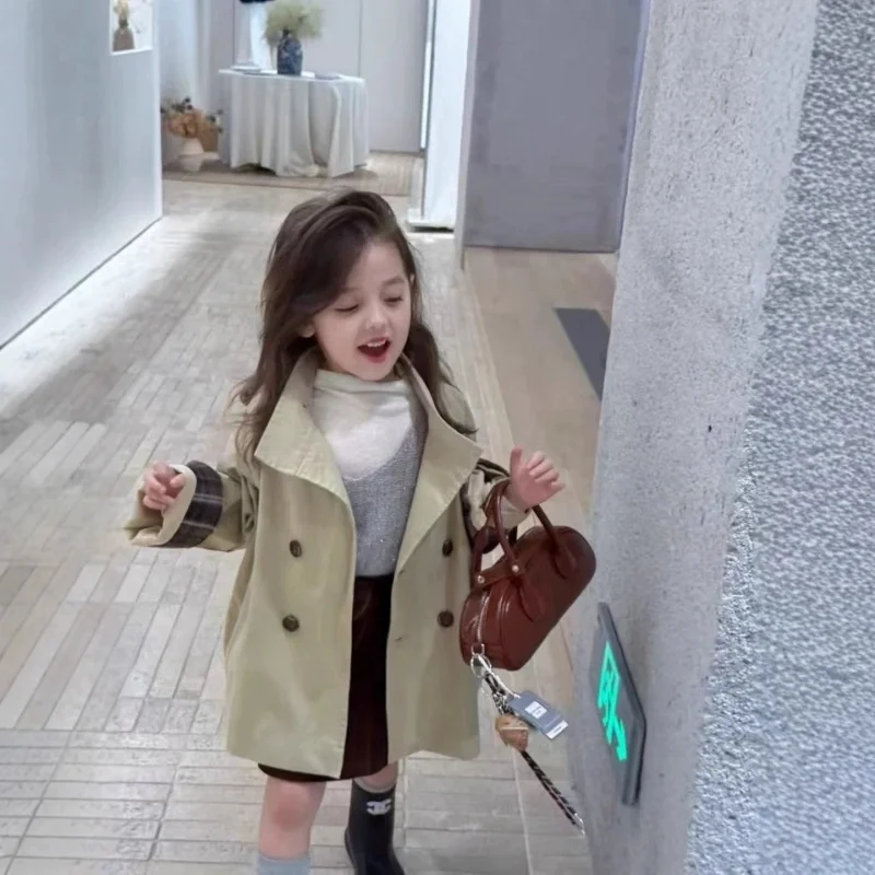 Girls Coat Windbreak Jacket Cotton Outwear 2026 Vintage Spring Autumn Outdoor Kids Windproof Children's Clothing
Girls Coat Windbreak Jacket Cotton Outwear 2026 Vintage Spring Autumn Outdoor Kids Windproof Children's Clothing