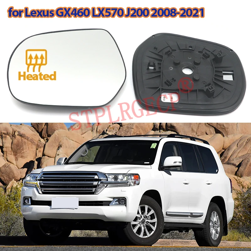 For Lexus GX460 LX570 J200 2008-2021 Replacement Side Rearview Mirror Heating Glass Heated Mirror Lens with Plate LH RH
For Lexus GX460 LX570 J200 2008-2021 Replacement Side Rearview Mirror Heating Glass Heated Mirror Lens with Plate LH RH