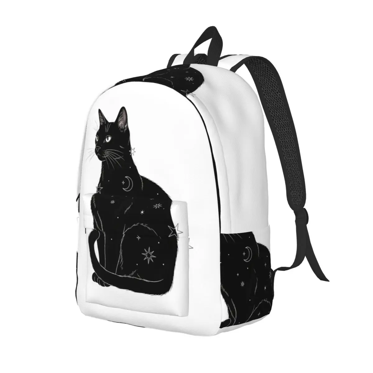 Cat Cute Black Moon Stars Celestial Student Backpack School Bag Hiking Travel Daypack Boys Girls Fashion Bookbag Shoulder Bags
Cat Cute Black Moon Stars Celestial Student Backpack School Bag Hiking Travel Daypack Boys Girls Fashion Bookbag Shoulder Bags