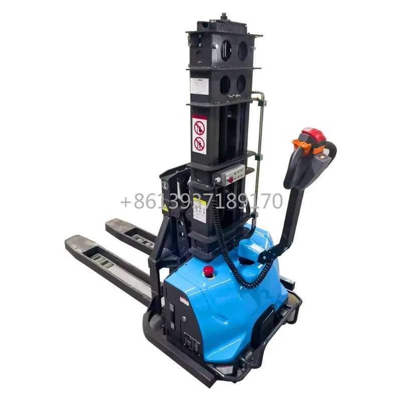 Lifting Stacker 0.5 Ton 1 Ton 500 kg 1000 kg Semi Electric Full Electric Self Loading Forklift with Single Mast
Lifting Stacker 0.5 Ton 1 Ton 500 kg 1000 kg Semi Electric Full Electric Self Loading Forklift with Single Mast