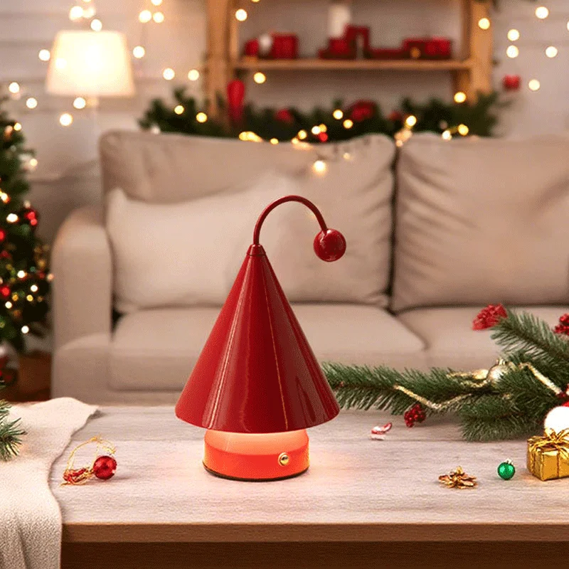 Christmas Holiday Ornaments Night Light Rechargeable Led Lighting Fixture for Dinning Room Bedside Table Lamp Festive Decoration
Christmas Holiday Ornaments Night Light Rechargeable Led Lighting Fixture for Dinning Room Bedside Table Lamp Festive Decoration