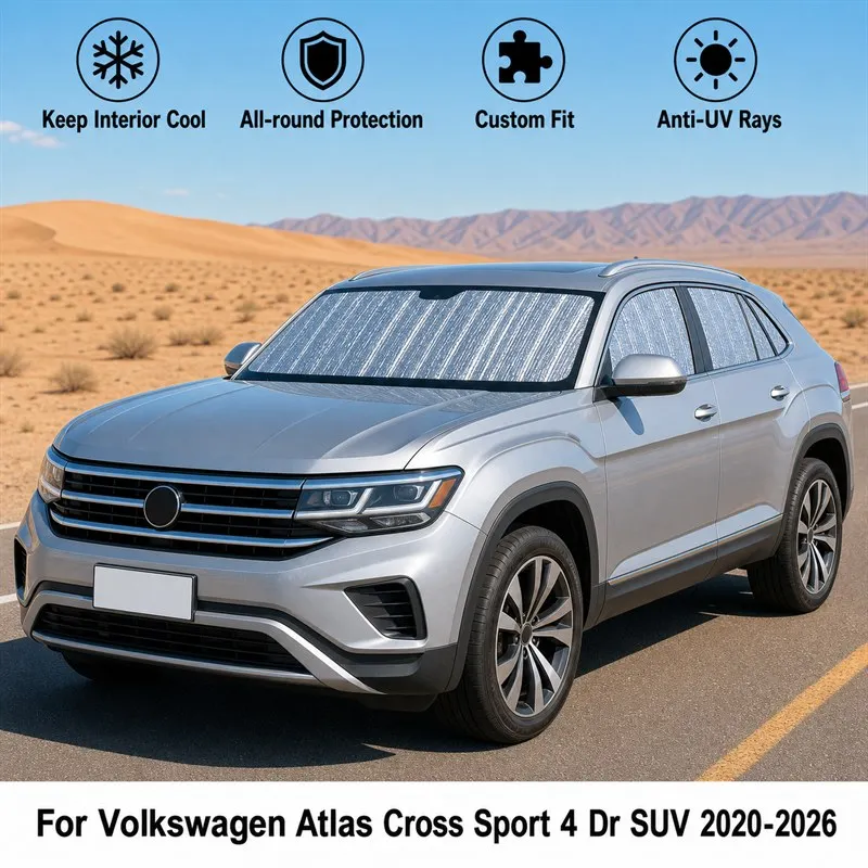 For Volkswagen Atlas Cross Sport 4 Dr SUV 2020-2026 Car Window Sunshades UV Block Privacy Heat Insulated Foldable Car Curtain
For Volkswagen Atlas Cross Sport 4 Dr SUV 2020-2026 Car Window Sunshades UV Block Privacy Heat Insulated Foldable Car Curtain