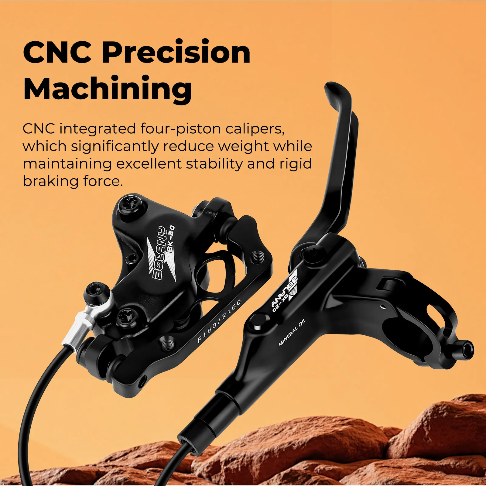 Гидравлический дисковый тормоз BOLANY с 4 поршнями для MTB, из алюминиевого сплава, с диском 160 мм, запчасть для велосипеда
Гидравлический дисковый тормоз BOLANY с 4 поршнями для MTB, из алюминиевого сплава, с диском 160 мм, запчасть для велосипеда