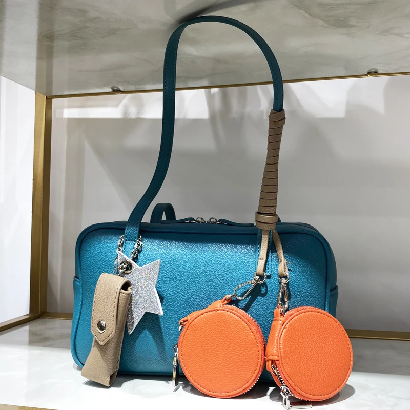 Korean Casual Composite Bags For Women Luxury Designer Handbag Purses 2025 New In PU Lychee Pattern Top Handle Underarm Shoulder
Korean Casual Composite Bags For Women Luxury Designer Handbag Purses 2025 New In PU Lychee Pattern Top Handle Underarm Shoulder