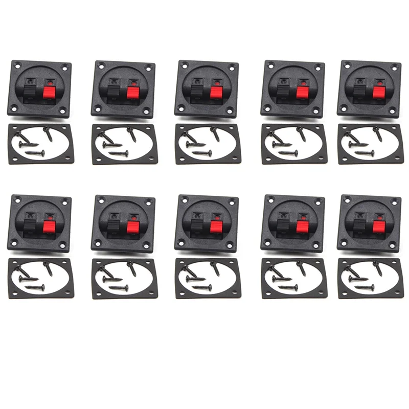 【2025 NEWLY】For Audio System Enhancements& DIY Projects- 10Pcs Speaker Terminal Board Connector Plates
【2025 NEWLY】For Audio System Enhancements& DIY Projects- 10Pcs Speaker Terminal Board Connector Plates