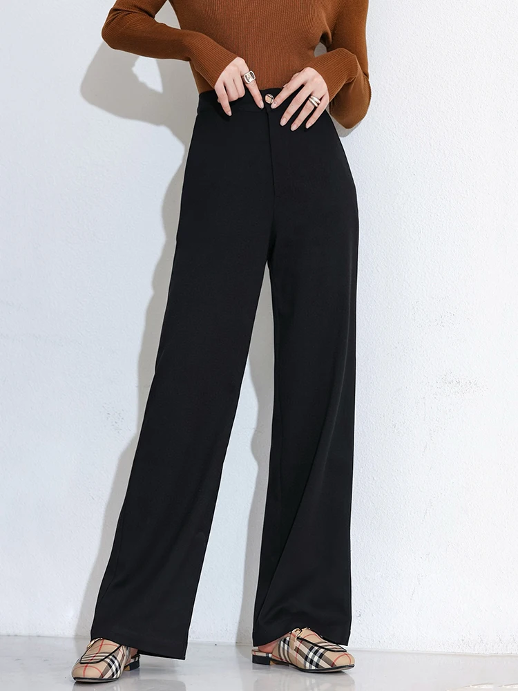 Elegant High Waist Draped Straight Leg Suit Pants Autumn Women's Fashion British Style Lengthening And Slimming Wide Leg Trou...
Elegant High Waist Draped Straight Leg Suit Pants Autumn Women's Fashion British Style Lengthening And Slimming Wide Leg Trou...