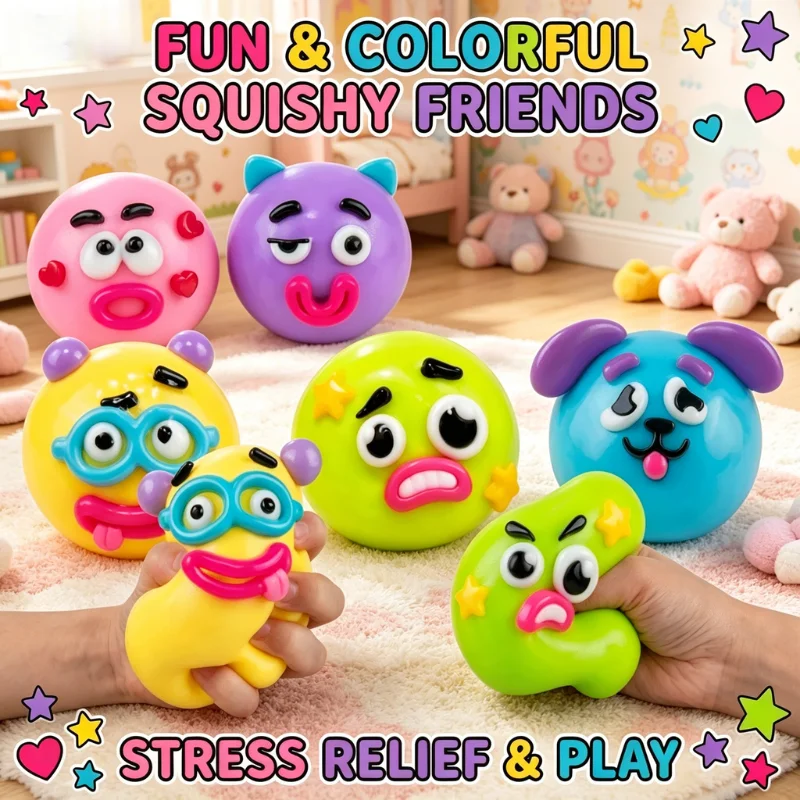 Curiosities Dog Face Swap Squishy Toy, 2026 NEW Smushers Squishy, Soft Moldable Cute Slow Rise Squeeze Toy Adult Fun Gifts Toy
Curiosities Dog Face Swap Squishy Toy, 2026 NEW Smushers Squishy, Soft Moldable Cute Slow Rise Squeeze Toy Adult Fun Gifts Toy
