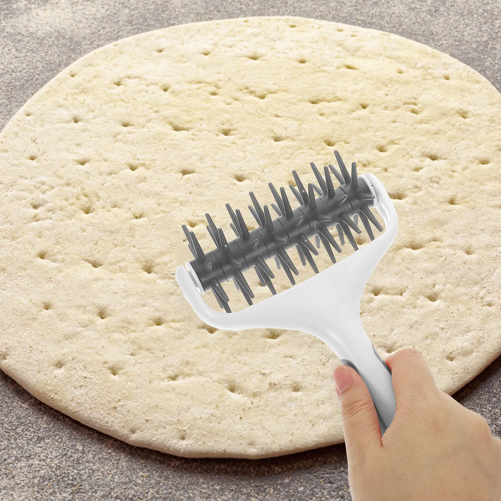 Pizza Dough Docker Roller Pin Pastry Tool Baking Roller Puncher for Cake Pie Pizza Baking Hole Maker Kitchen Tool
Pizza Dough Docker Roller Pin Pastry Tool Baking Roller Puncher for Cake Pie Pizza Baking Hole Maker Kitchen Tool