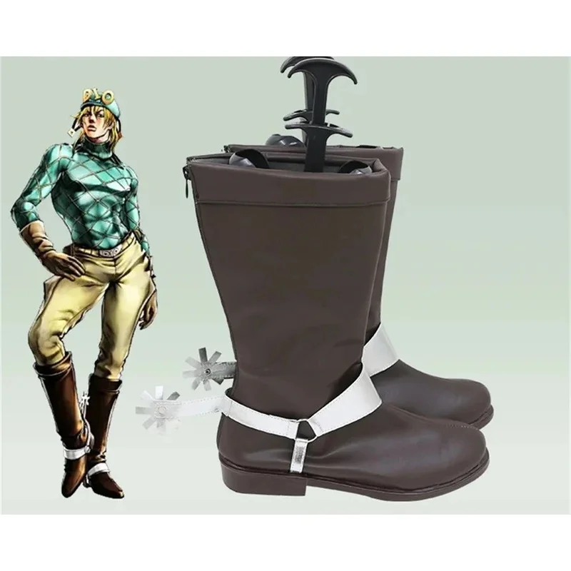 DY20JOJO Steel Ball Run Diego Brando Cosplay Shoes Boots Halloween Carnival Props25
DY20JOJO Steel Ball Run Diego Brando Cosplay Shoes Boots Halloween Carnival Props25